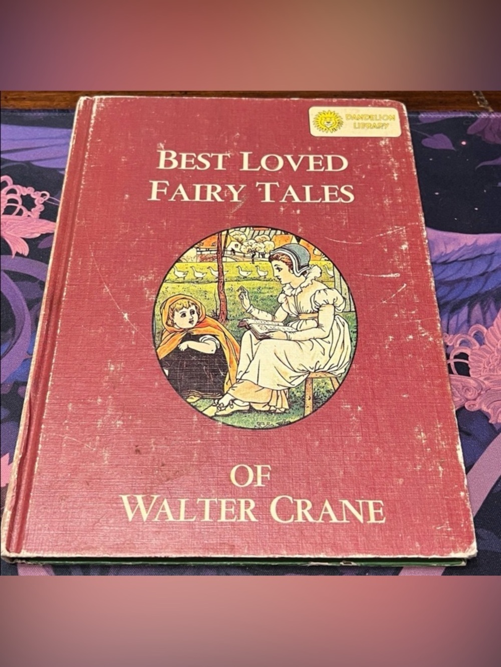 Vintage Dandelion Library-Best Loved Fairy Tales/Child’s Garden of Verses 1967